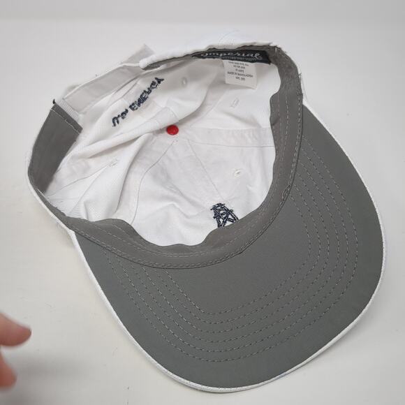 U.S. Energy Strapback Baseball Cap White One Size Adjustable 6 Panel Imperial - Picture 7 of 9